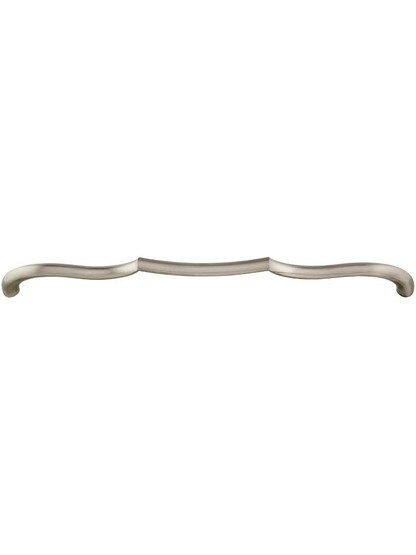 Trellis Cabinet Pull - 12 inch Center-to-Center in Satin Nickel.